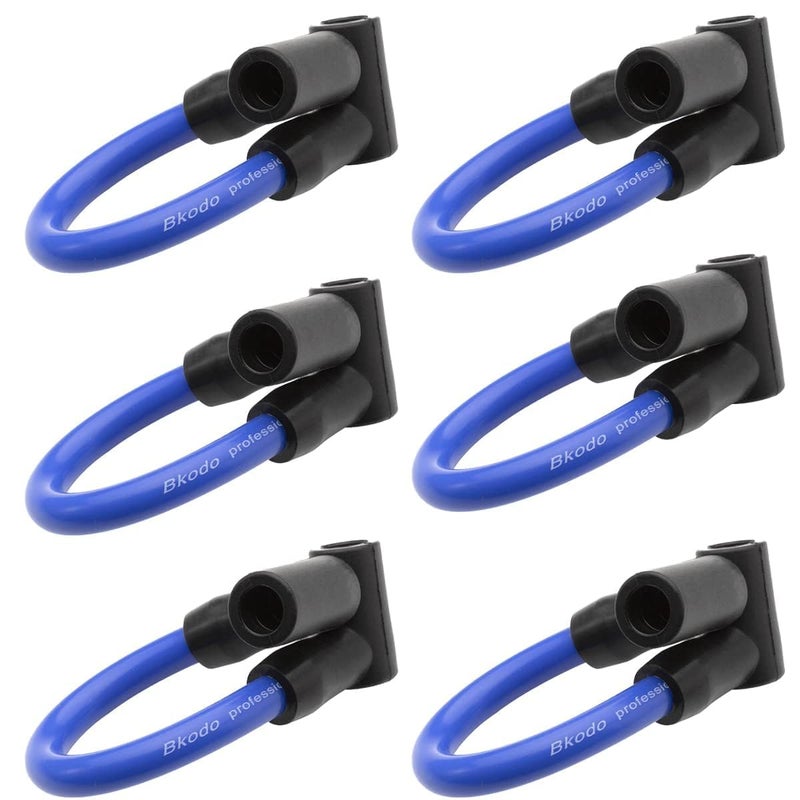 NFSpeeding 6 Pcs Spark Plug Wire 6" High Performance Premium Marine Replacement for Evinrude OMC Johnson Spark Plug Wire Leads Set Sierra Boating Accessories Replace 18-8816-1 ZF478V - Image 4